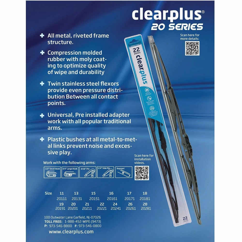 ClearPlus Provalue Wiper Blade20 - 20201 - Wiper Blades 4 ClearPlus Provalue Wiper Blade20 - 20201 - Wiper Blades - Image 4