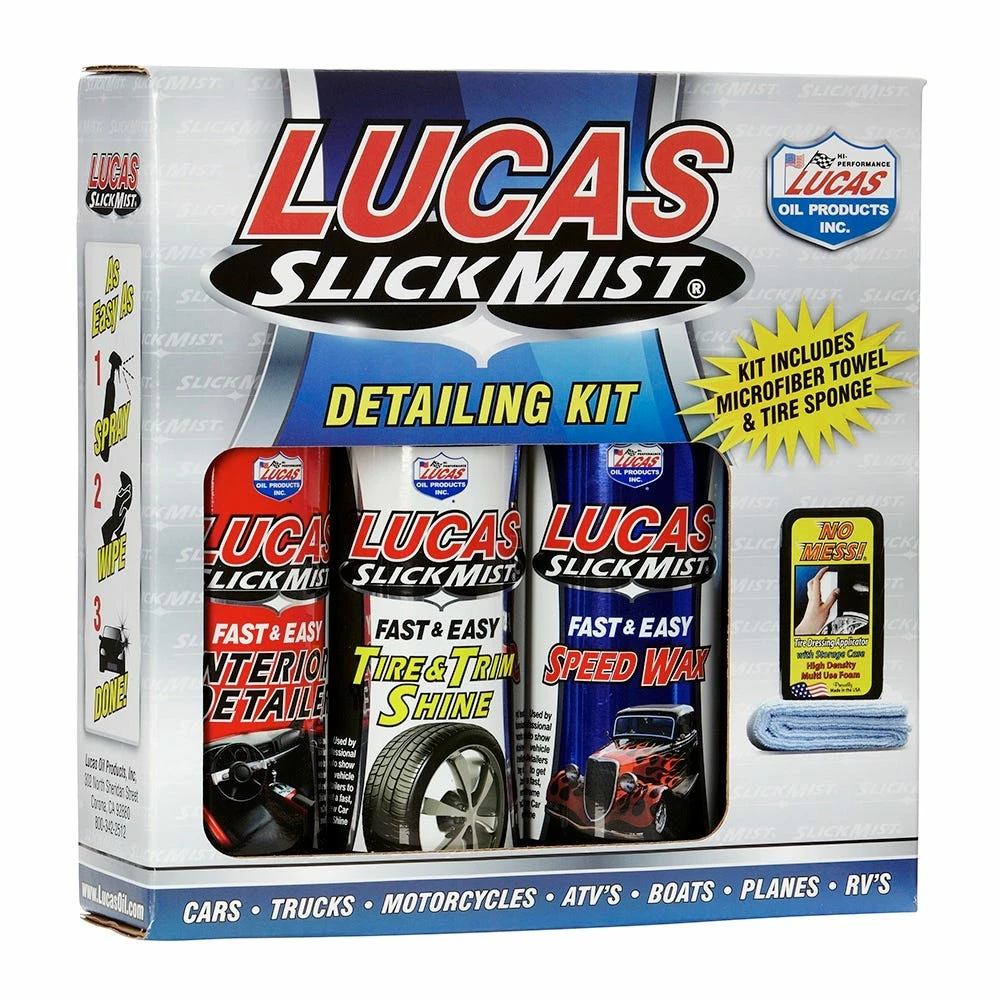 Lucas Slick Mist 4x1-Detailing Kit 10558 - Vehicle Cleaners 2 Lucas Slick Mist 4x1-Detailing Kit 10558 - Vehicle Cleaners - Image 2